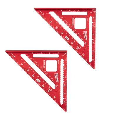 Milwaukee MLSQ070G, unpowered: 7 in. Rafter Square (2-Pack)