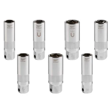 Milwaukee 48-22-9550-7PC, unclassified: Spark Plug Socket Set (7-Piece)