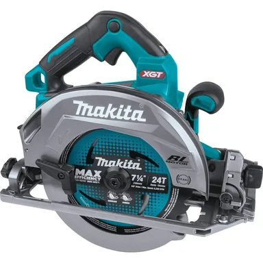 Makita GSH02Z, bare tool: Makita GSH02Z 40V max XGT Brushless Cordless 7-1/4" Circular Saw with Guide Rail Compatible Base, AWS Capable, Tool Only