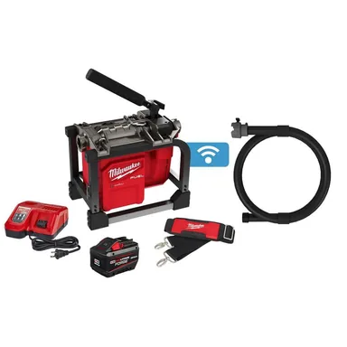 Milwaukee 2818-21, kit: M18 FUEL Cordless Drain Cleaning Sewer Sectional Machine Kit