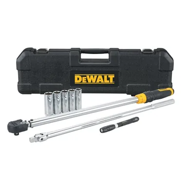 DeWalt DWMT82839, accessory: 1/2 in. Drive Torque Wrench Tire Change Kit (7-Piece)