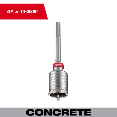 Milwaukee 48-20-5432, accessory: 4 in. x 11-3/8 in. SDS-MAX Core Bit (photograph from the Home Depot listing)