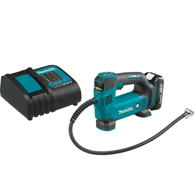 Makita DMP180SYX, kit: Makita DMP180SYX 18V Cordless Inflator 1.5Ah Kit