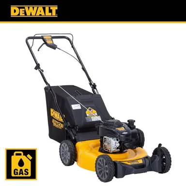DeWalt 12A-O1T9739, unclassified: 21 in. 150cc Briggs and Stratton 625ex Engine Rear Wheel Drive 2-in-1 Gas Self Propelled Walk Behind Lawn Mower