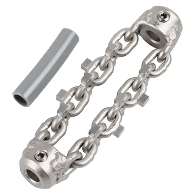 Milwaukee 48-53-3036, accessory: 2 in. Carbide Chain Knocker for 1/4 in. Chain Snake Cable (photograph from the Home Depot listing)