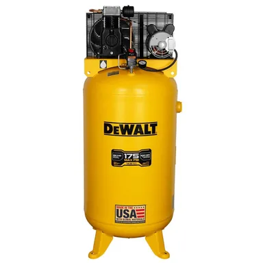 DeWalt DXCM805.COM, standalone tool: High Air Flow 80 Gal, 175 max PSI, 14.6 SCFM at 90 PSI, 5.0 HP, Oil Lubricated Electric Air Compressor