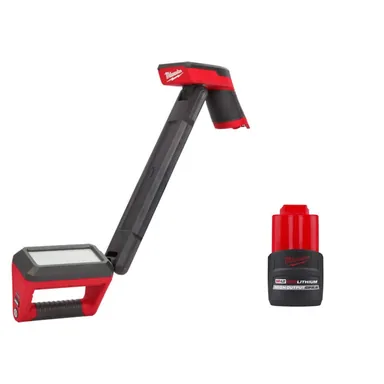 Milwaukee 2126-20-48-11-2425, bundle: M12 12V Lithium-Ion Cordless LED Underbody Light w/High Output 2.5 Ah Battery