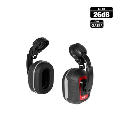 Milwaukee 48-73-3251, accessory: BOLT Earmuffs with Noise Reduction Rating of 26 dB