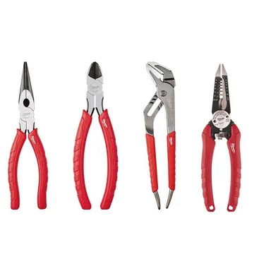 Milwaukee 48-22-6331-48-22-3079, bundle: Pliers Kit (4-Piece)