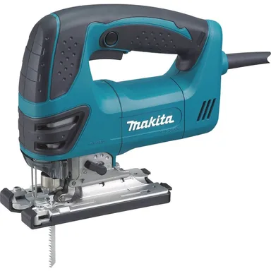 Makita 4350FCT, standalone tool: Makita 4350FCT Corded Top Handle Jig Saw, with "Tool-less" Blade Change