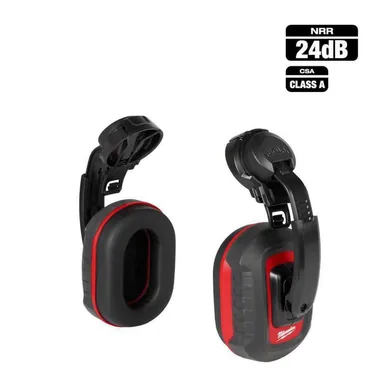 Milwaukee 48-73-3250, accessory: BOLT Earmuffs with Noise Reduction Rating of 24 dB