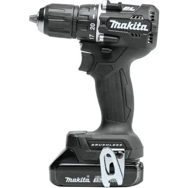 Makita XFD15SY1B, kit: Makita XFD15SY1B 18V LXT Lithium-Ion Sub-Compact Brushless Cordless 1/2" Driver-Drill Kit (1.5Ah)
