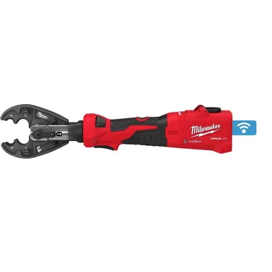 Milwaukee 2978-20BG, bare tool: M18 18V Lithium-Ion Cordless FORCE LOGIC 6 Ton Linear Utility Crimper with BG-D3 Jaw (photograph from the Home Depot listing)
