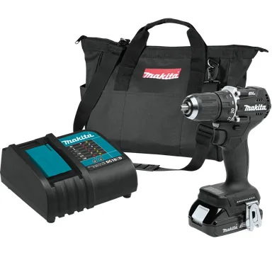 Makita XFD15SY1B, kit: Makita XFD15SY1B 18V LXT Lithium-Ion Sub-Compact Brushless Cordless 1/2" Driver-Drill Kit (1.5Ah)