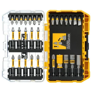DeWalt DWAUMF30SET, accessory: MAXFIT ULTRA 1/4 in. Hex Steel Screwdriving Bit Set (30-Piece)
