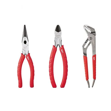 Milwaukee 48-22-6331, unpowered: Pliers Kit (3-Piece)