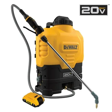 DeWalt DXSP190681, unclassified: Lithium-Ion Powered Battery Backpack Sprayer