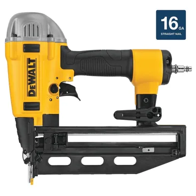 DeWalt DWFP71917, standalone tool: Pneumatic 16-Gauge 2-1/2 in. Corded Finishing Nailer (photograph from the Home Depot listing)