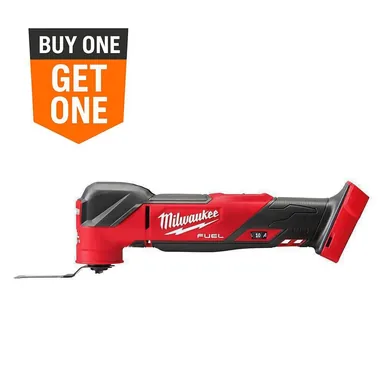 Milwaukee 2836-20, bare tool: M18 FUEL 18V Lithium-Ion Cordless Brushless Oscillating Multi-Tool (Tool-Only)
