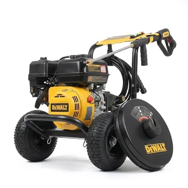 DeWalt DXPW61249S, standalone tool: 3500 PSI 2.5 GPM Gas Pressure Washer with Surface Cleaner, Heavy-Duty Commercial Cold Water Power Washer