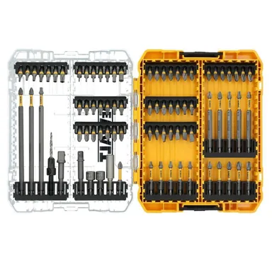 DeWalt DWAUMF81SET, accessory: Maxfit Ultra Steel Screwdriving/Drill Bit Set (81-Piece) with Medium Toughcase