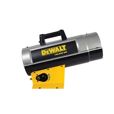 DeWalt DXH150FAV, standalone tool: 150,000 BTU Portable Forced Air Propane Outdoor Torpedo Space Heater