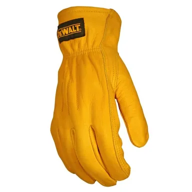 DeWalt DPG32XL, unpowered: Premium Leather Driver Work Glove