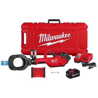 Milwaukee 2875R-21, kit: M18 18V Lithium-Ion Brushless Cordless FORCE LOGIC 5 in. Underground Cable Cutter w/Wireless Remote