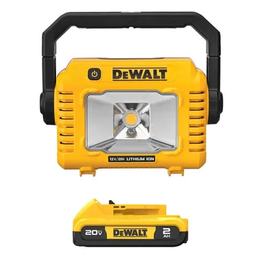 DeWalt DCL077BWDCB203, bundle: 20-Volt MAX Lithium-Ion Compact Cordless Task Light with 20-Volt MAX Lithium-Ion 2.0 Ah Battery
