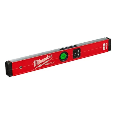Milwaukee MLDIG24, standalone tool: 24 in. Redstick Digital Box Level with Pin-Point Measurement Technology