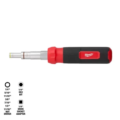 Milwaukee 48-22-2920, unpowered: 9-in-1 Multi-Nut Driver