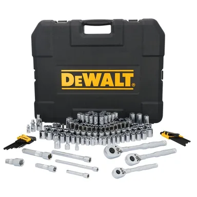 DeWalt DWMT45416, accessory: TOUGHSERIES 172-Piece Mechanics Tool Set for 1/4 in. 3/8 in. and 1/2 in. Drive with Hard Shell Carrier