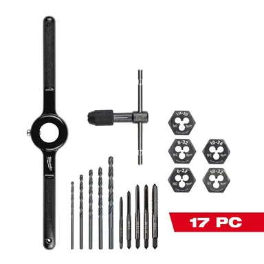 Milwaukee 49-22-5600, accessory: SAE Tap and Die Set (17-Piece)