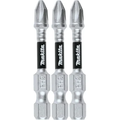 Makita E-00773, accessory: Makita E-00773 Impact XPS #2 Phillips 2" Power Bit, 3/pk