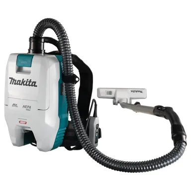 Makita GCV05ZX, bare tool: Makita GCV05ZX 40V max XGT Brushless Cordless 2 Quart HEPA Filter Backpack Dry Vacuum, Tool Only
