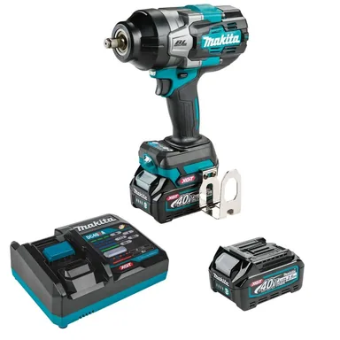 Makita GWT02D, kit: Makita GWT02D 40V max XGT Brushless Cordless 4-Speed High-Torque 1/2" Sq. Drive Impact Wrench Kit w/ Friction Ring Anvil (2.5Ah)