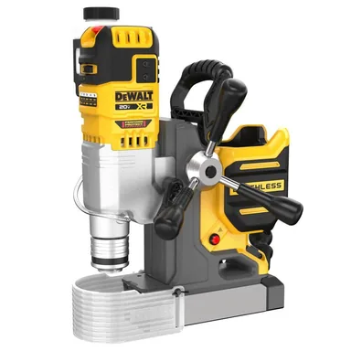 DeWalt DCD1624B, bare tool: 20-Volts Max XR Brushless Cordless 5/8 in. Magnetic Drill Press (Tool Only) (photograph from the Home Depot listing)