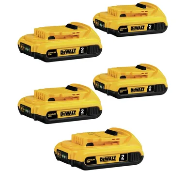 DeWalt DCB203-5, accessory: 20V MAX Lithium-Ion 2.0Ah Battery (5 -Pack)