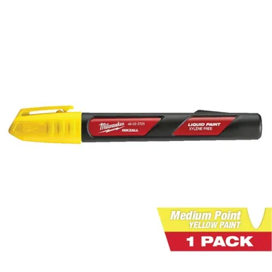 Milwaukee 48-22-3722, accessory: INKZALL Yellow Permanent Paint Marker