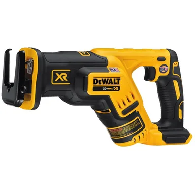 DeWalt DCS367B, bare tool: 20V MAX XR Cordless Brushless Compact Reciprocating Saw (Tool Only) (photograph from the Home Depot listing)