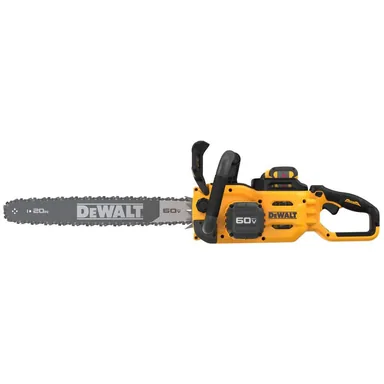 DeWalt DCCS677Z1WDT620, bundle: FLEXVOLT 60V MAX 20 in. Brushless Cordless Chainsaw and Case Kit w/ (1) 5.0 Ah Battery and Charger w/ Extra 20 in. Chain