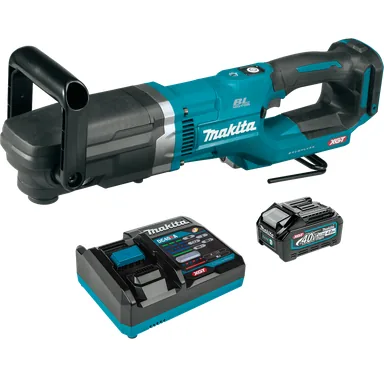 Makita GAD02M1, kit: Makita GAD02M1 40V max XGT Brushless Cordless 7/16" Hex Right Angle Drill Kit (4.0Ah)