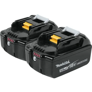 Makita BL1850B-2, accessory: Makita BL1850B-2 18V LXT 5.0Ah Batteries, 2-Pack