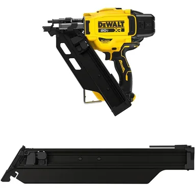DeWalt DCN930BWDZN930, bundle: 20V 3-1/2 in. 30 degree Cordless Framing Nailer (Tool-Only) and Extended Magazine for 30° Framing Nailers