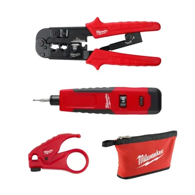 Milwaukee 48-22-8101, accessory: Twisted Pair Install Kit (photograph from the Home Depot listing)
