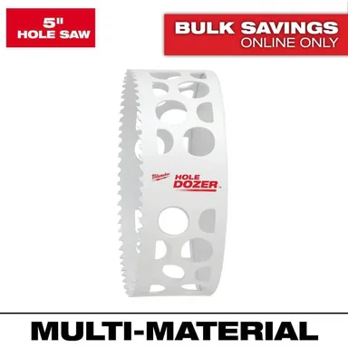 Milwaukee 49-56-9652, accessory: 5 in. Hole Dozer Bi-Metal Hole Saw