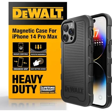 DeWalt 215 3639 DW2, unclassified: Magnetic Case for iPhone 14 Pro Max