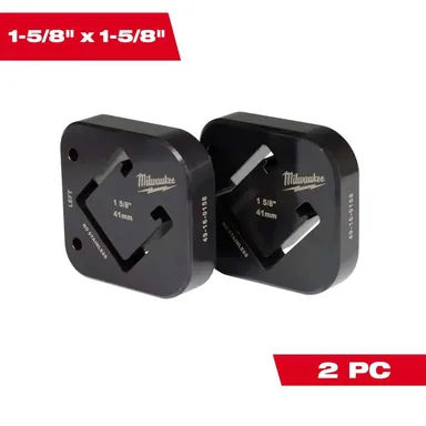Milwaukee 49-16-0158, accessory: 1-5/8 in. x 1-5/8 in. Single Strut Shearing Dies