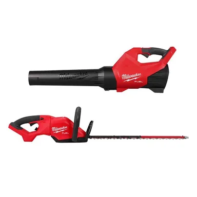 Milwaukee 3017-20-3033-20, bundle: M18 FUEL 120 MPH 500 CFM 18V Brushless Cordless Battery Powered Handheld Blower w/ M18 24 in. Hedge Trimmer (2-Tool)