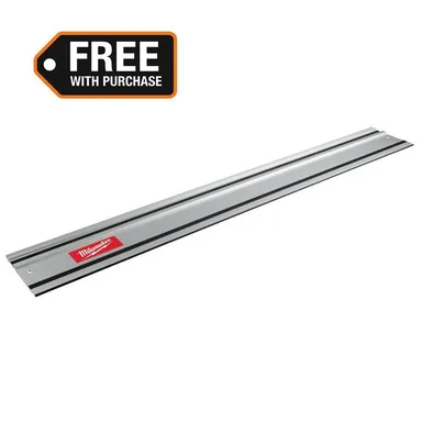 Milwaukee 48-08-0571, accessory: M18 FUEL 18-Volt Lithium-Ion Brushless Cordless 55 in. Track Saw Rail (photograph from the Home Depot listing)